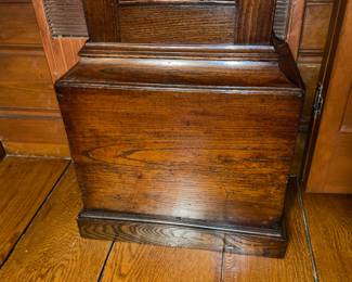 Antique Samuel Wainwright Northampton No. 2621 Wooden Case Grandfather Clock