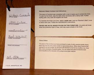 Antique 6 Drawer Cabinet With Metal Pull Handles