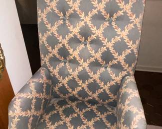 Accent Upholstered Patterned Chair