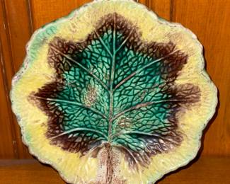 Large Antique Majolica Collection (Plates, Bowls, Chargers, Pitchers, Etc.)