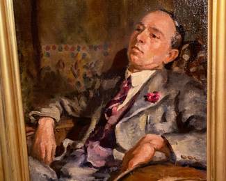 Gold Framed Painting (Signed)