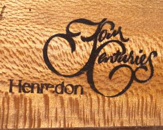 "Four Centuries By Henredon" 4 Drawer Dresser With Brass Pull Hardware