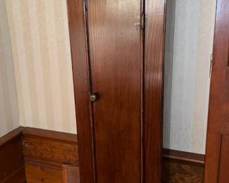 Antique Samuel Wainwright Northampton No. 2621 Wooden Case Grandfather Clock