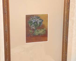 Framed Still Life Artwork