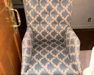 Accent Upholstered Patterned Chair