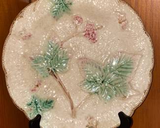 Large Antique Majolica Collection (Plates, Bowls, Chargers, Pitchers, Etc.)