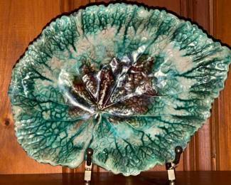 Large Antique Majolica Collection (Plates, Bowls, Chargers, Pitchers, Etc.)