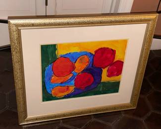 Framed Modern Artwork (Unsigned)