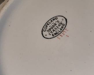 Antique Copeland Spode Italian England Porcelain Bowl