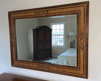 Fabulous Mid-Century Modern/Boho Bamboo 3 Drawer Dresser