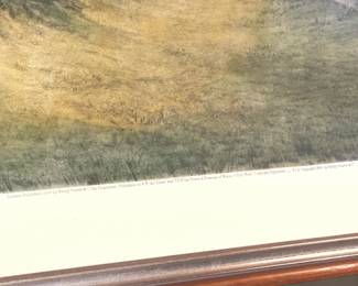 Framed "A Difficult Bunker" By Douglas Adams Print