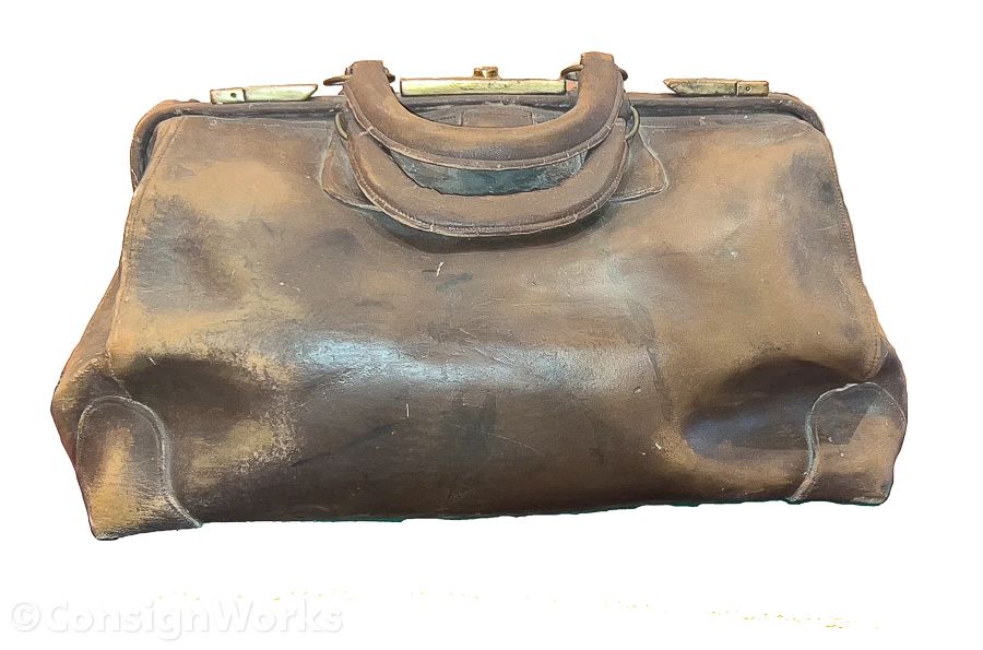 Marilyn LEVINE "Brown Satchel" 1972 Ceramic Sculpture

