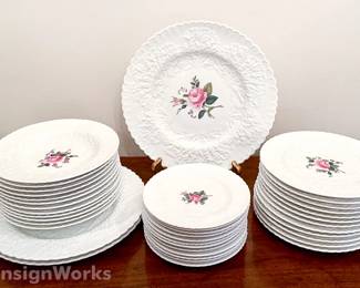 Spode "Bridal Rose" Bone China - 45 Pieces
