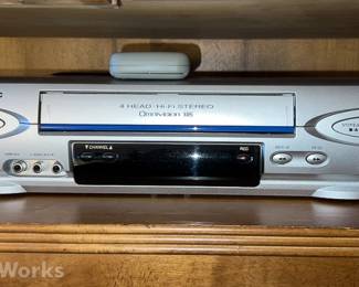 Panasonic VCR With Remote