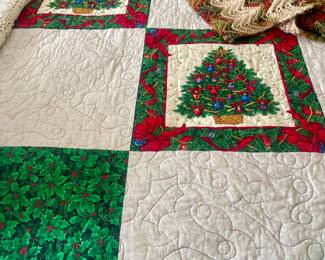 Xmas quilt QUEEN 