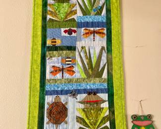 Frog quilt 