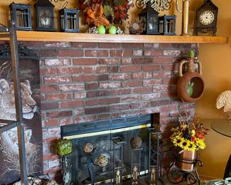 Fireplace decor 