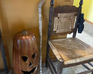 Pottery pumpkin HEAVY 