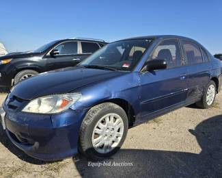 2004 Honda Civic, BLUE