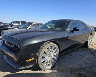 2014 Dodge Challenger, BLACK