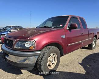 1998 Ford F150, BURGANDY