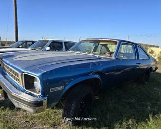 1976 Chevy Nova, BLUE