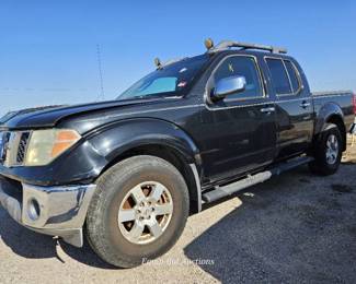 2006 Nissan Frontier, BLACK
