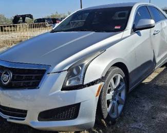 2013 Cadillac ATS, SILVER