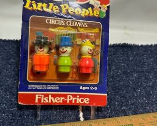 Fisher Price Circus Clowns New in Package
