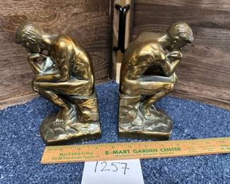 Brass Bookends