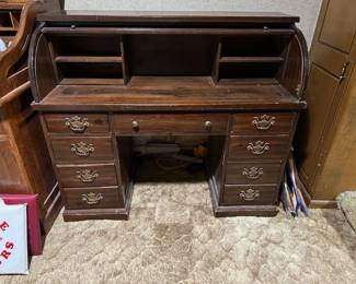 Vintage Rolltop Desk
