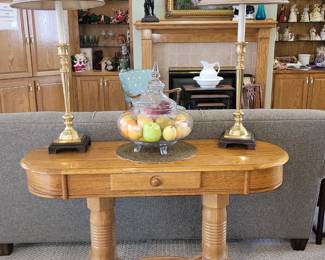 1 drawer wall table