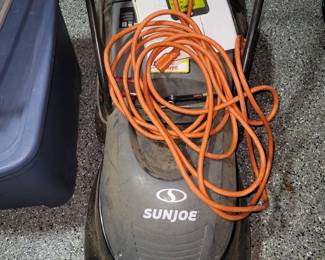 Sunjoe electric lawn mower