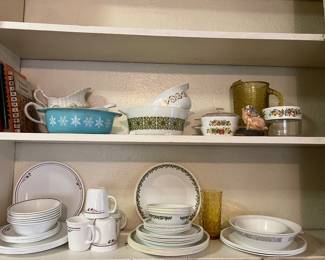 Corelle and pyrex