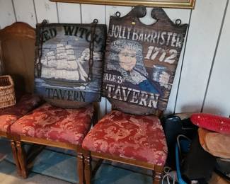 Wood Tavern Signs