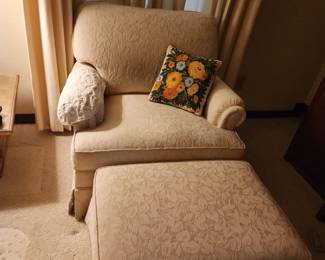 Chair and Ottoman