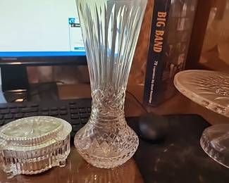 Vintage Waterford Crystal Flair Vase