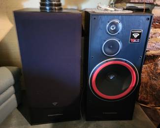 Cerwin Vega VE-15 speakers