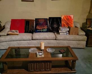 Very Long 1970s Couch