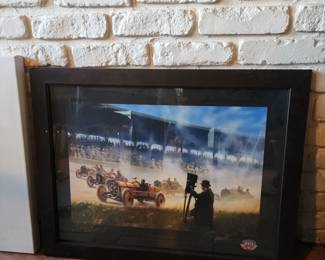 Matted and Framed 2011 Indianapolis 500 100th Anniversary