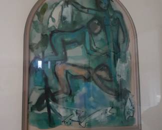 Appears to be orignal water color...