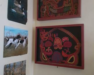 The two on the right are quilted cloth