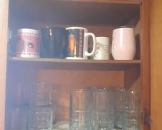 Mugs and glasses