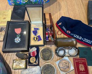 Military vintage items