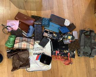 Nice wallet collection