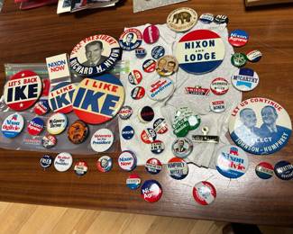 More vintage political items