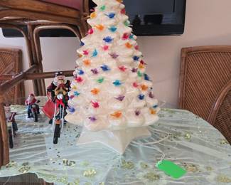 Vintage ceramic Christmas tree 