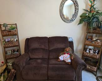 New Ashley reclining power loveseat 
