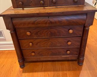 Burled Antique Dresser