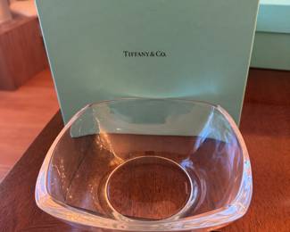 Vintage Tiffany German Crystal Bowl
